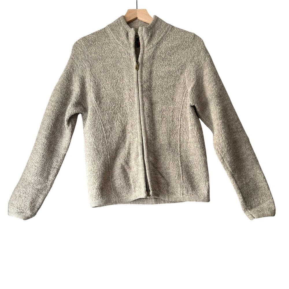 Vintage ALPS Fine Women's Apparel M Merino Wool Alpaca Blend Full Zip Jacket GUC - Picture 2 of 9
